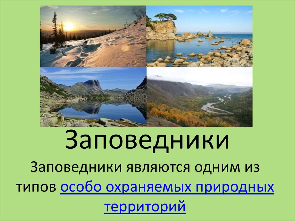 Презентация на тему заповедники россии 8 класс