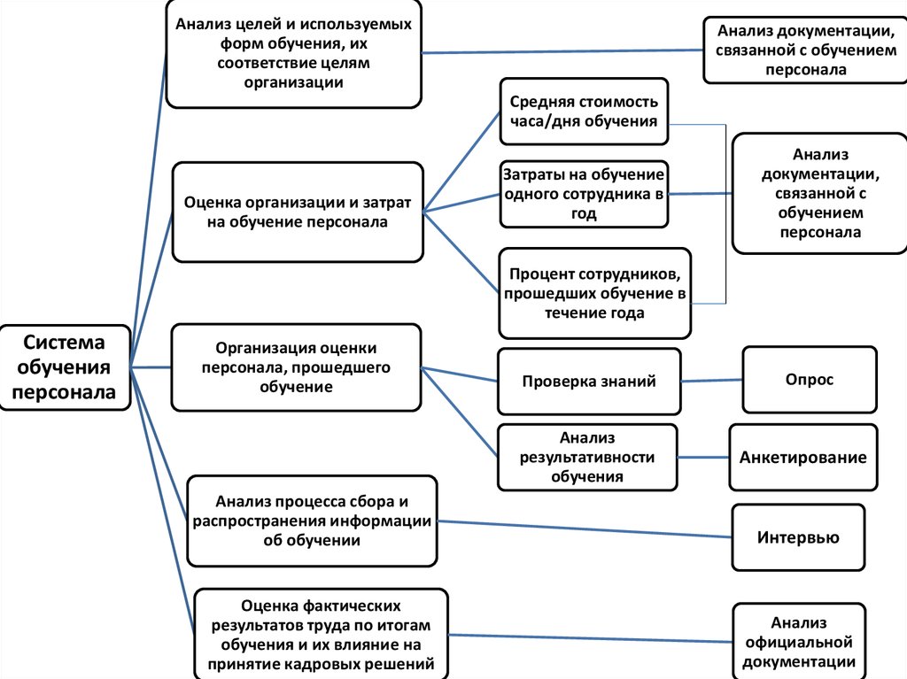 Анализ обучения сотрудников. Виды обучения персонала. Последовательность организации обучения персонала. Формы обучения персонала. Виды обучения персонала в организации.