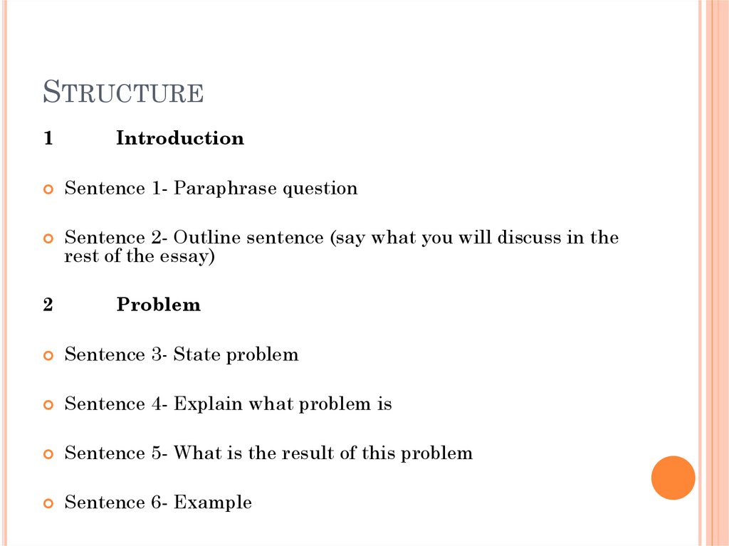 problem and solution essay outline