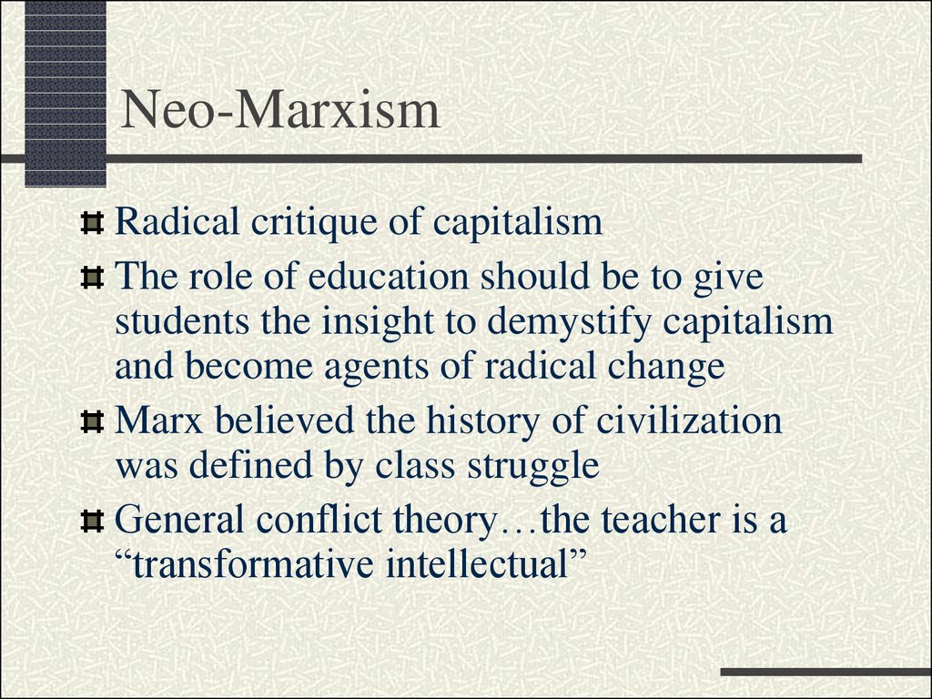 neo marxism