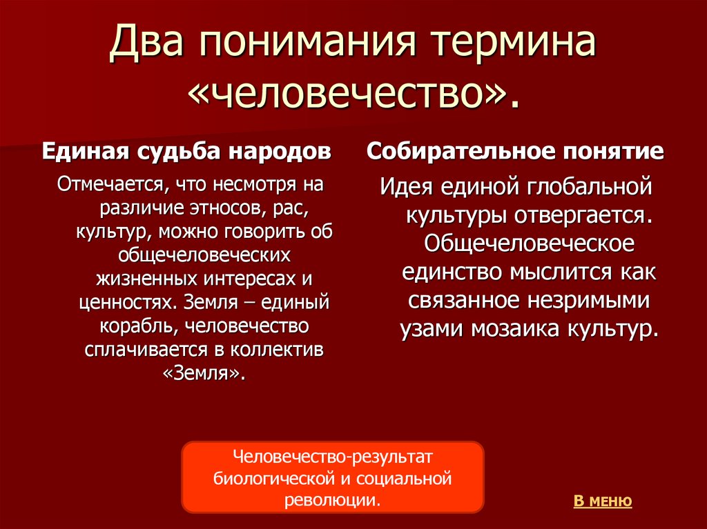 Понятие понимание. Собирательное понятие человечество. Термин человечество. Сообщество Единой судьбы человека. Термин понимание.