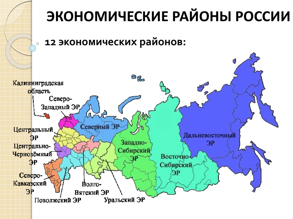 Карта россии северо западный регион
