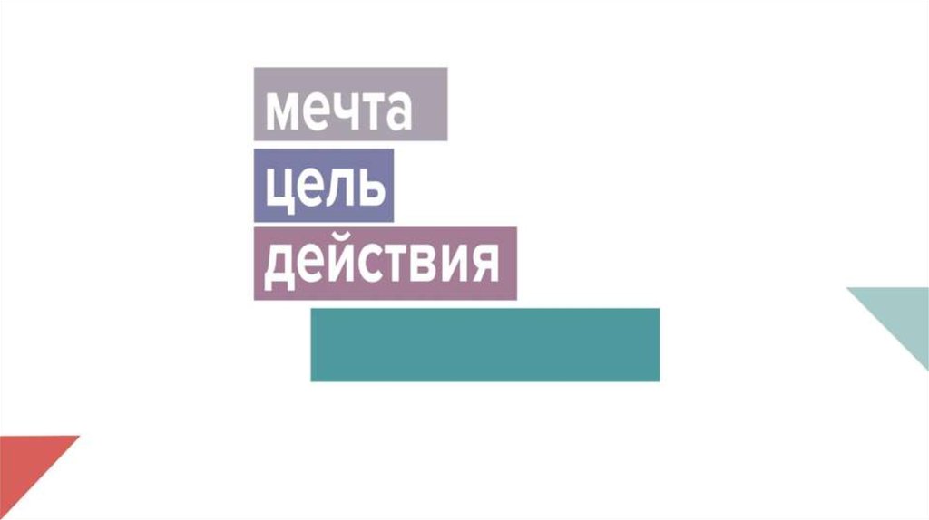 Мечта цель план действие результат