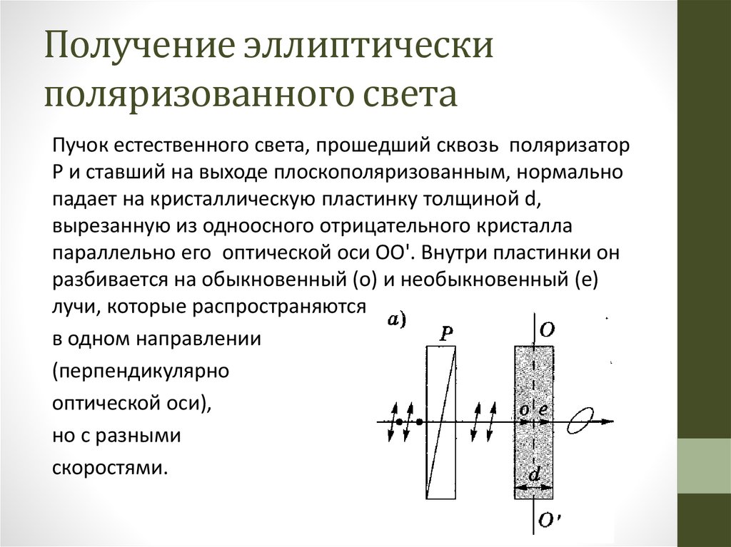 Получение выходить