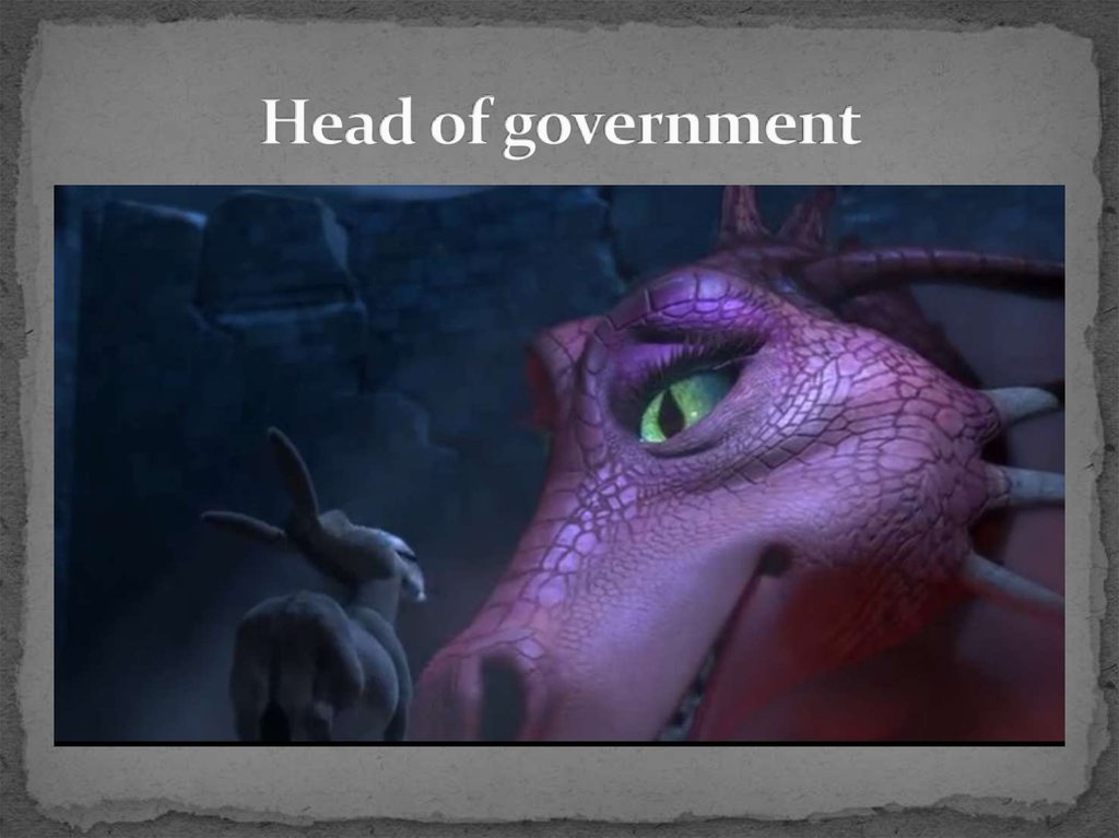 Head of government