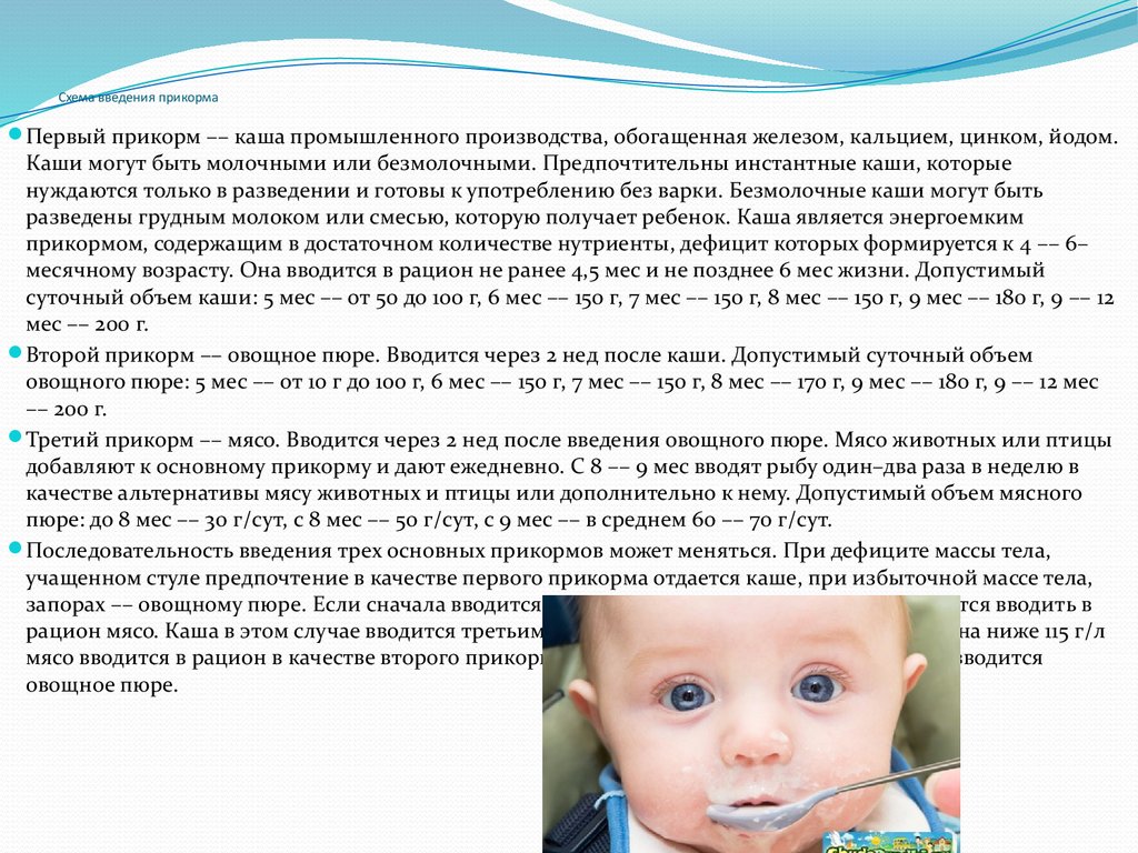 Как вводить прикорм после каши. Введение каши в прикорм ребенка в 5 месяцев. Первый прикорм Введение каш. Схема введения круп ребенку. Как вводить кашу в прикорм.