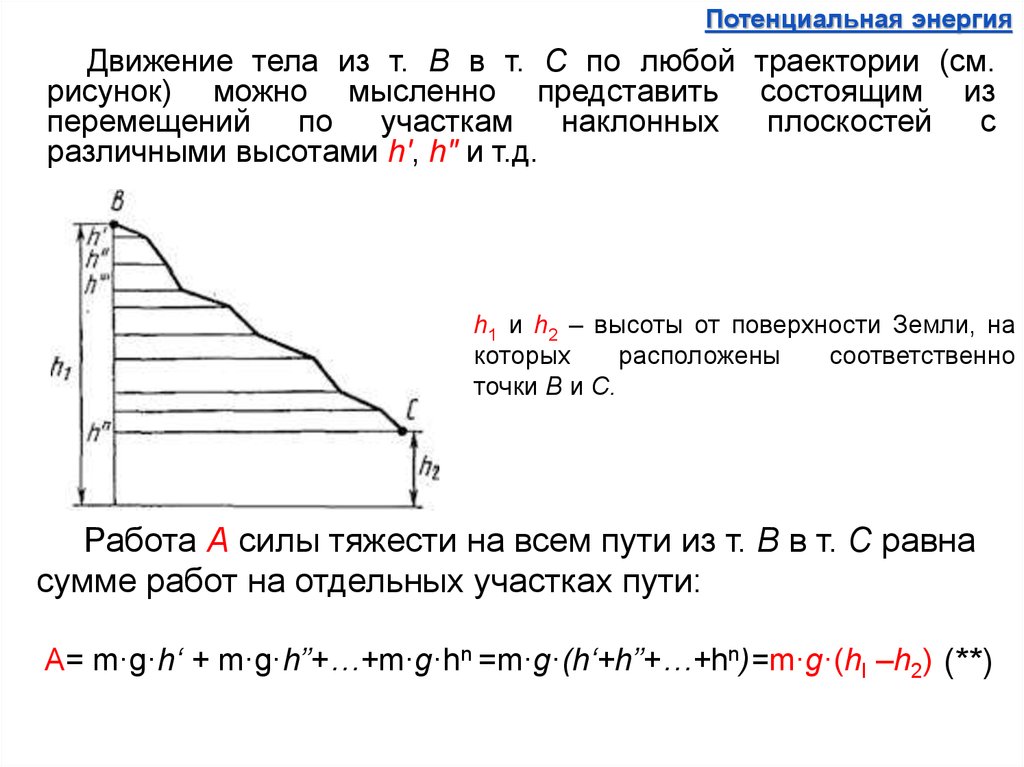 Градиент потенциальной энергии