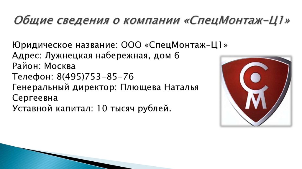 Спецмонтаж тамбов. Общие сведения о фирме это. Общие сведения о предприятии. Общая информация о компании. Основная информация о предприятии.