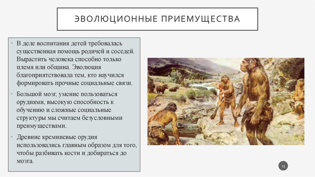 Эволюционные приемущества