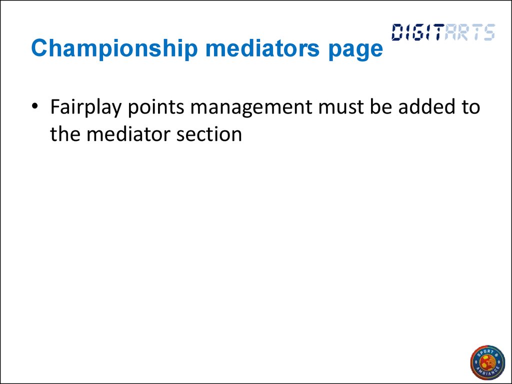 Championship mediators page