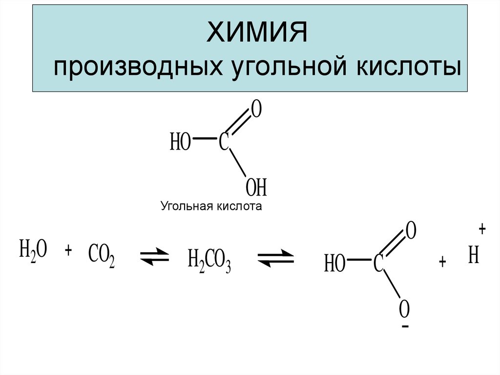 Угольная кислота химические свойства реакции. Угольная кислота h2co3. Функциональное производное угольной кислоты. Производные угольной кислоты. Функциональные производные угольной кислоты.