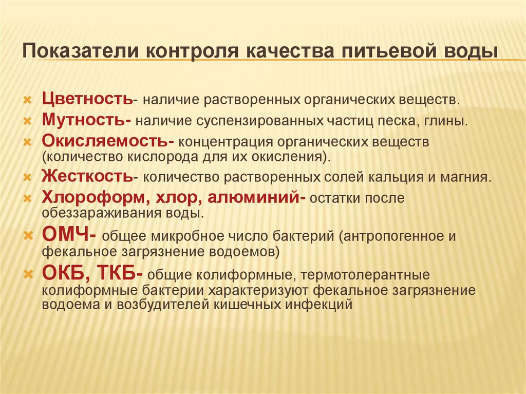 Индикаторы мониторинга