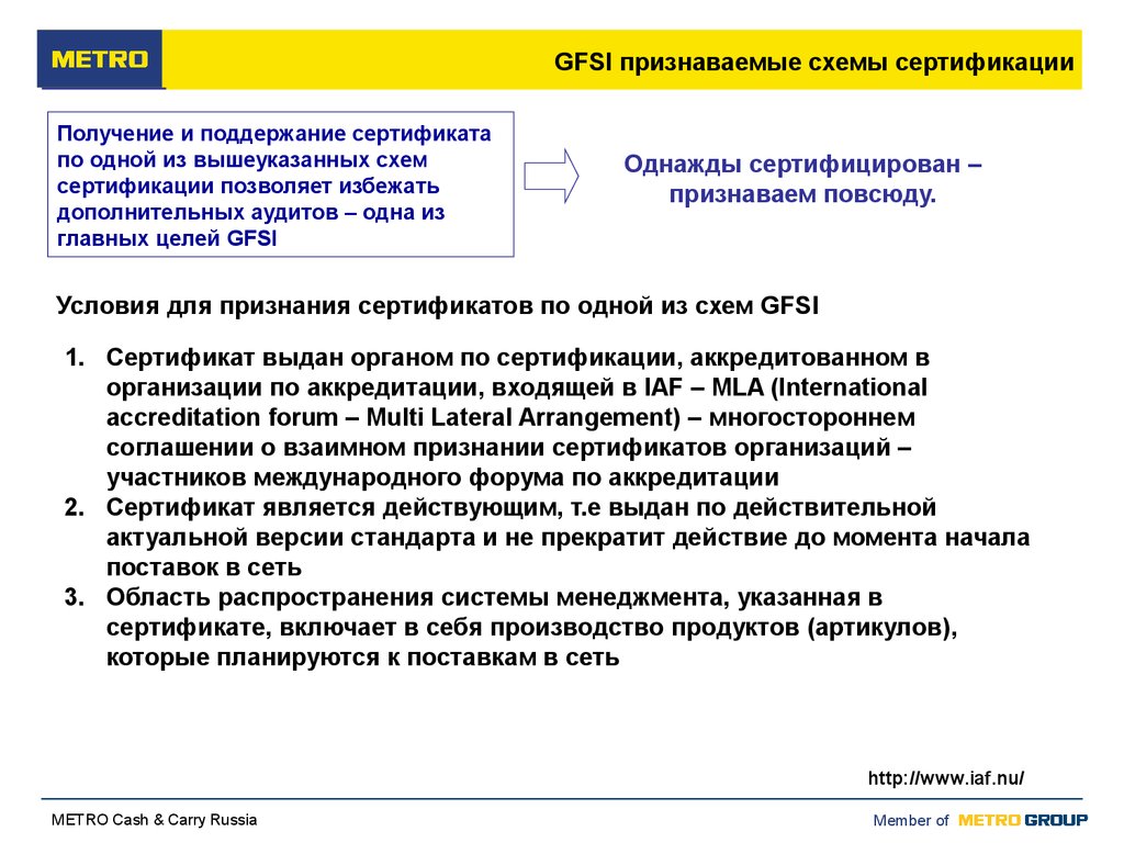 Действие сертификата. GFSI сертификат что это. Требования к поставщикам. Требования поставщика метро. Поставщики метро список.