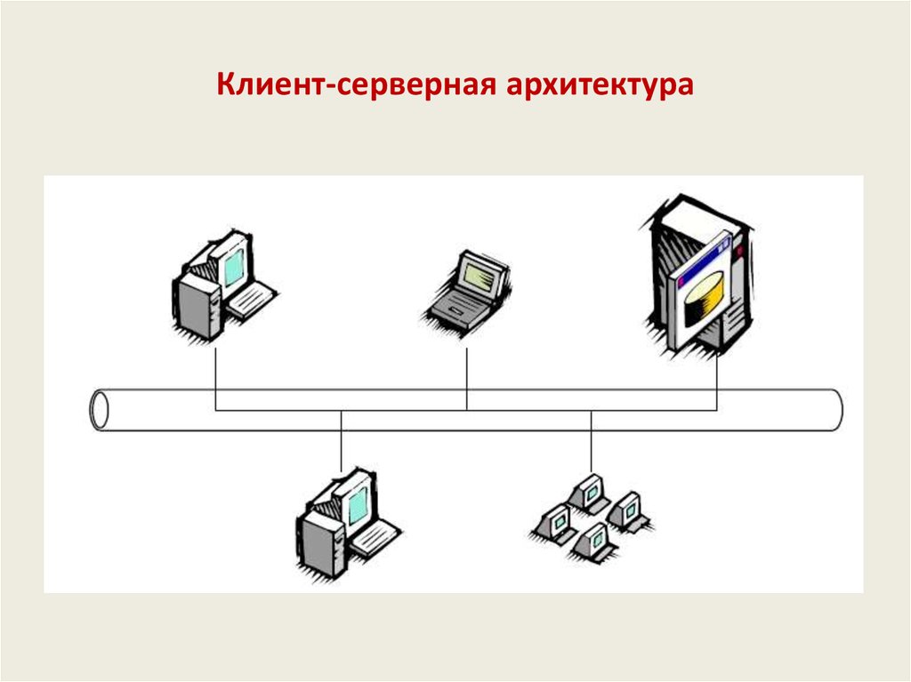 Клиент серверная архитектура. 