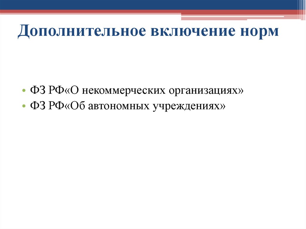 Включи норму. Статус учреждения дополнительного образования.