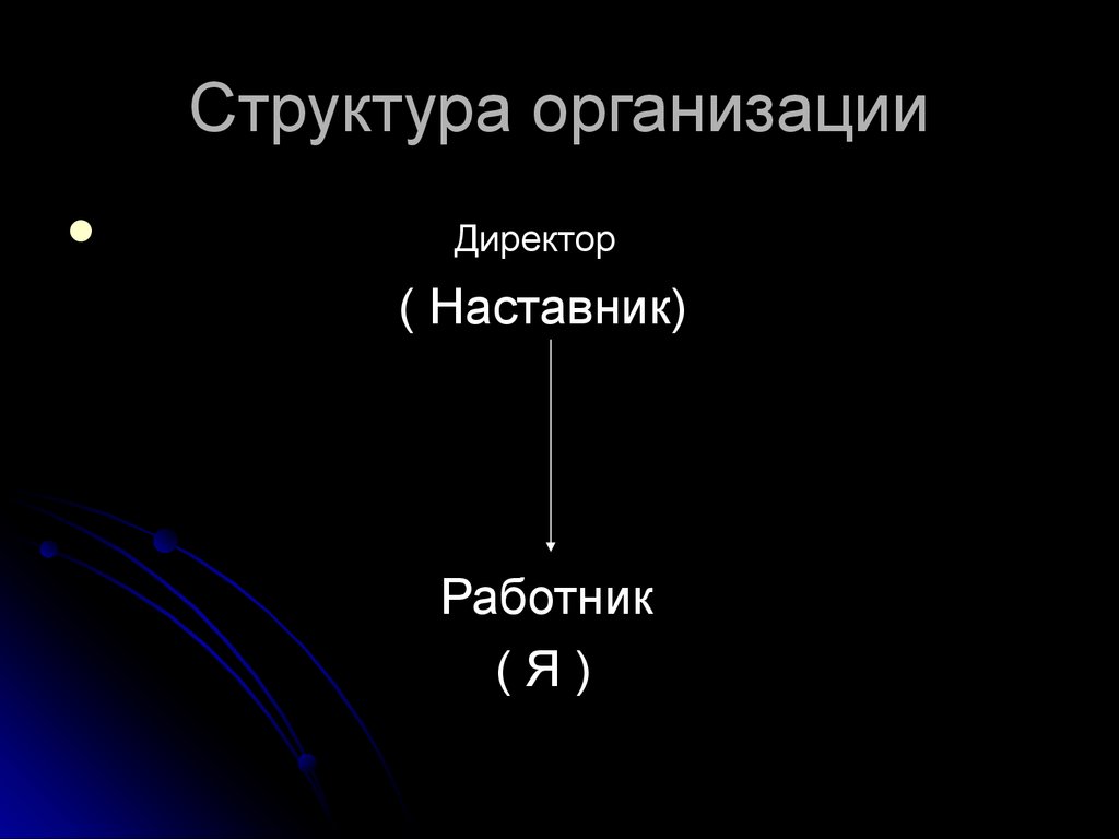 Структура организации
