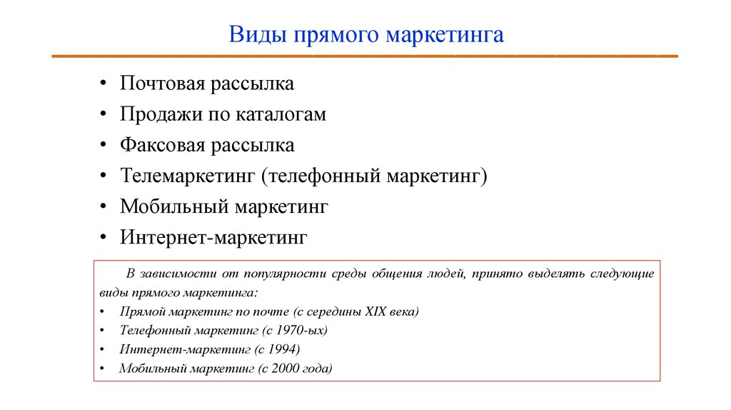 Прямой маркетинг картинки