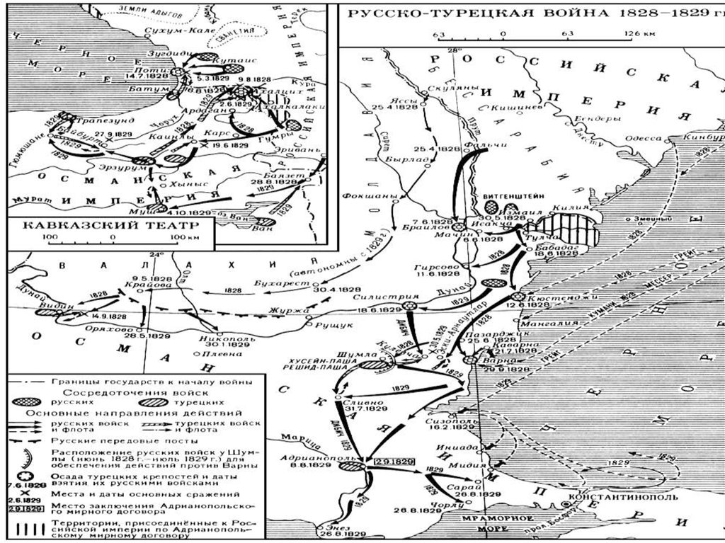 Причины русско турецкой 1828 1829