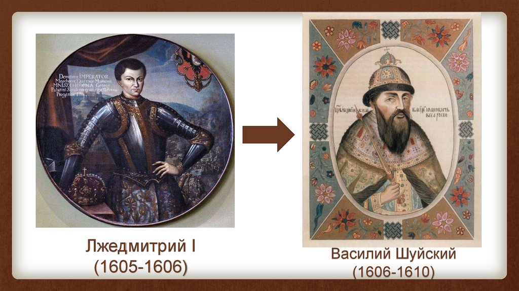 Лжедмитрий i (1605-1606). Шуйский с братьями.