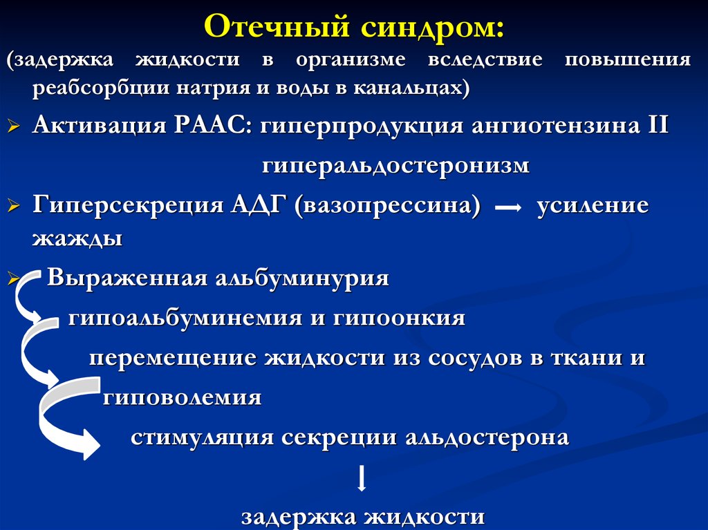 Диагноз синдром ли. Отечный синдром синдром. Отечный синдром пропедевтика. Синдромы гломерулонефрита отечный синдром.