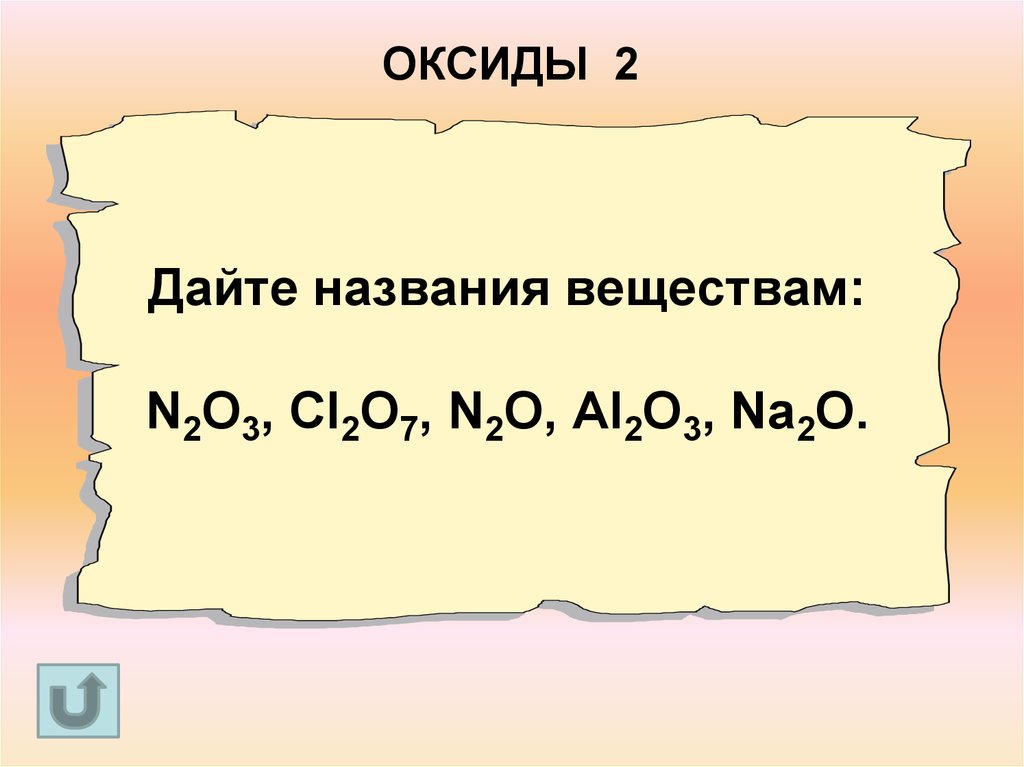 Дайте название веществам. Дайте название оксидам. N2o название вещества. N2o3 класс вещества.