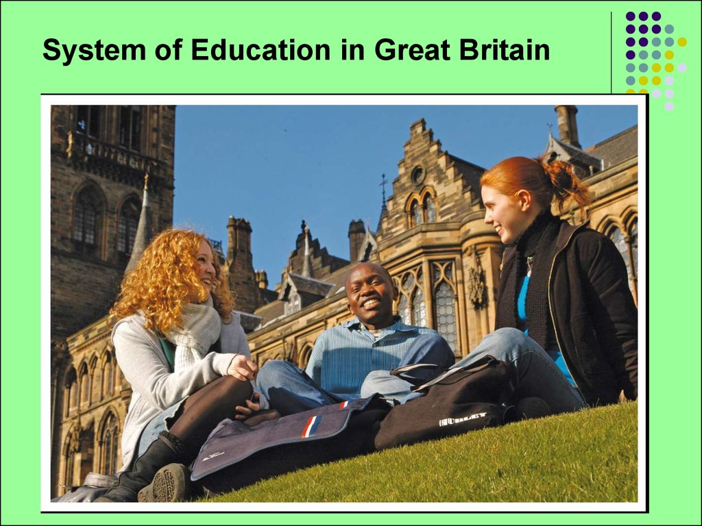 education in britain topic