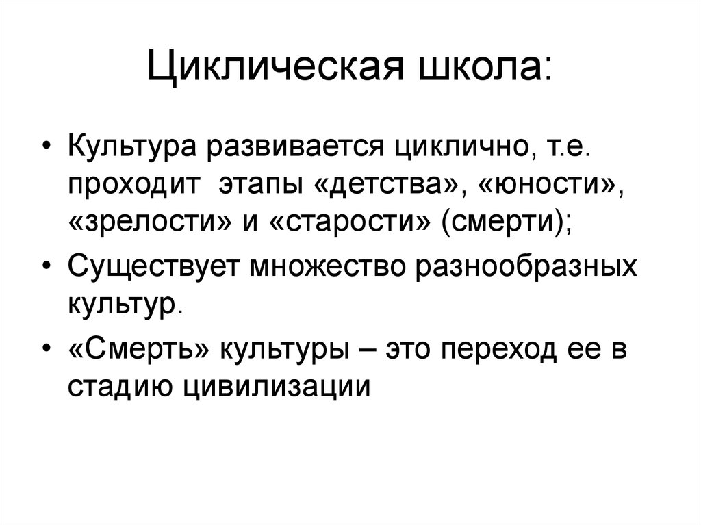 Циклично. Циклическая школа. Статика и динами культура. Статика и динамика культуры. Циклическая культура.