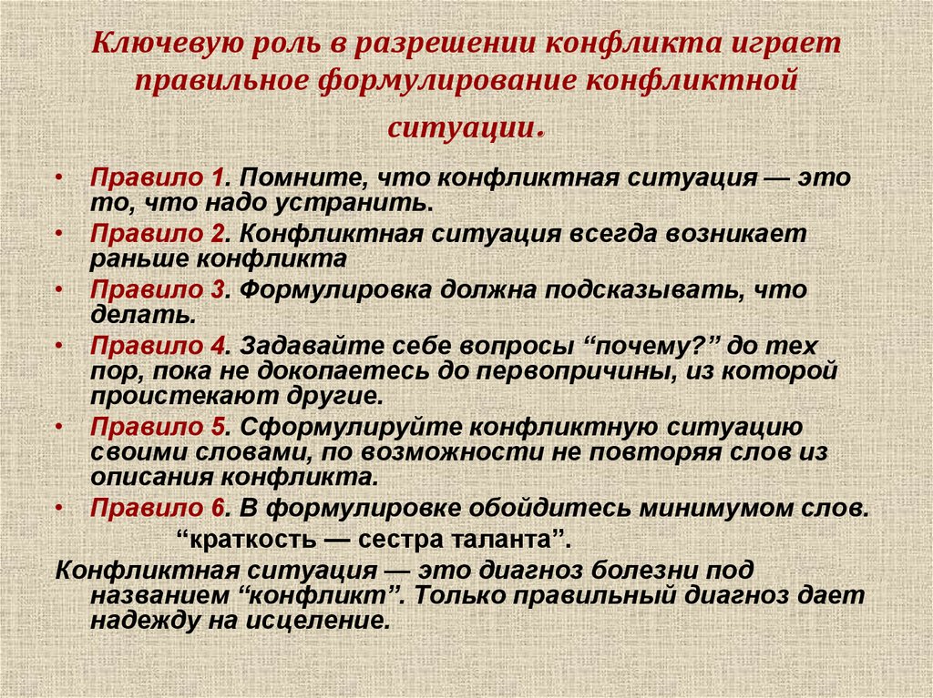 1 опишите конфликт недавно пережитый который вам не удалось удачно разрешить по следующей схеме