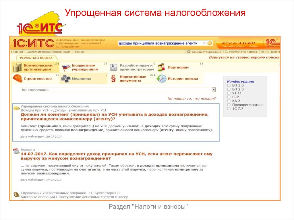 В каком формате выходит информационная система 1с итс