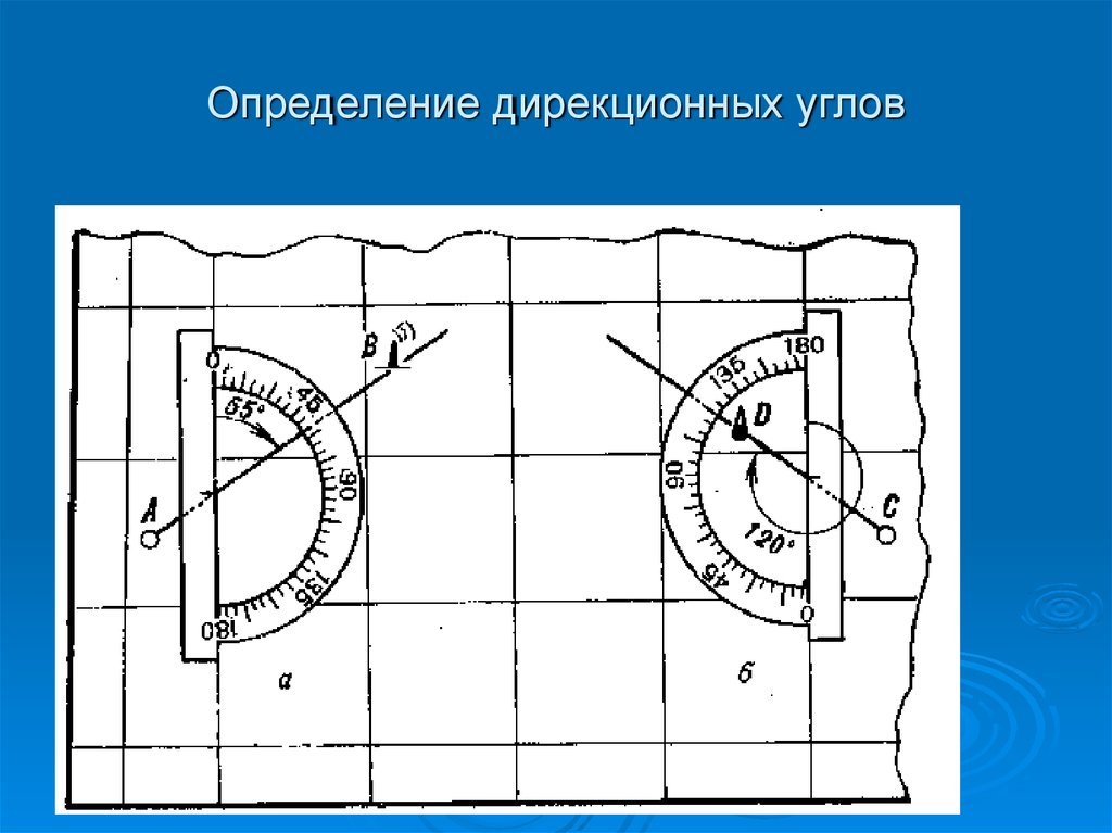 Дирекционная карта онлайн