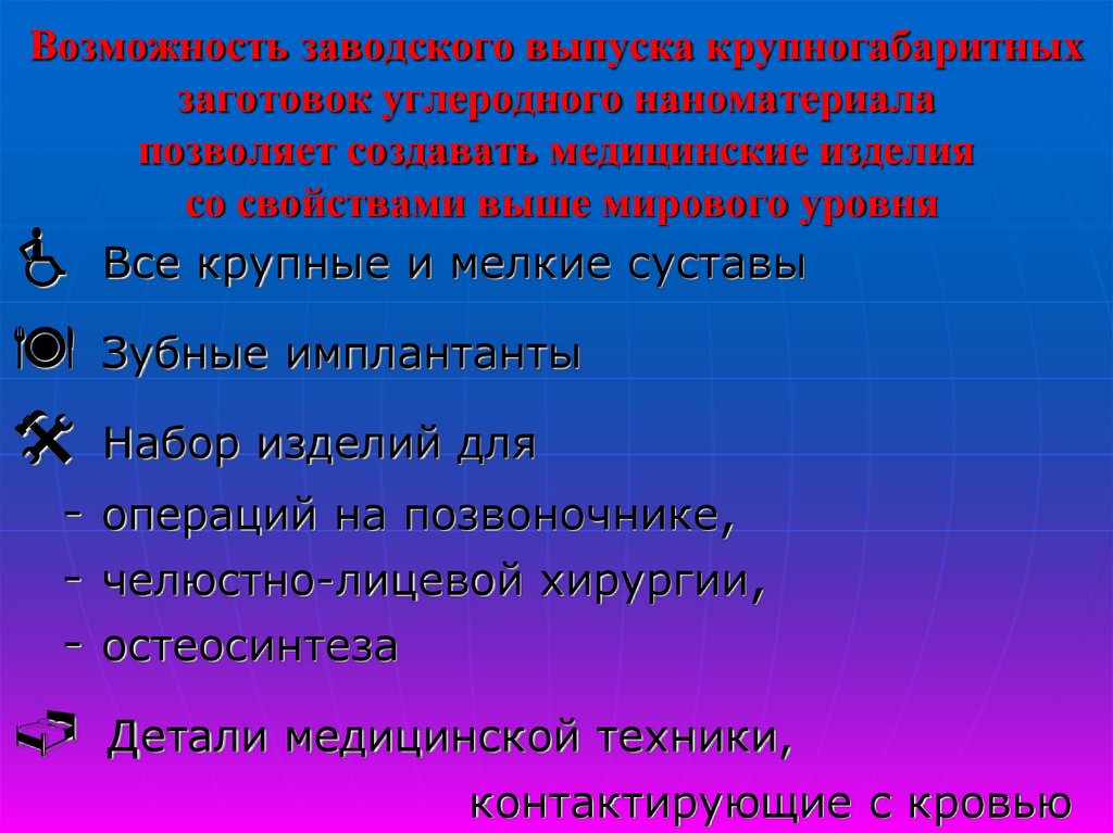 Возможность свойство. Углеволоконная заготовка ЗГТ.