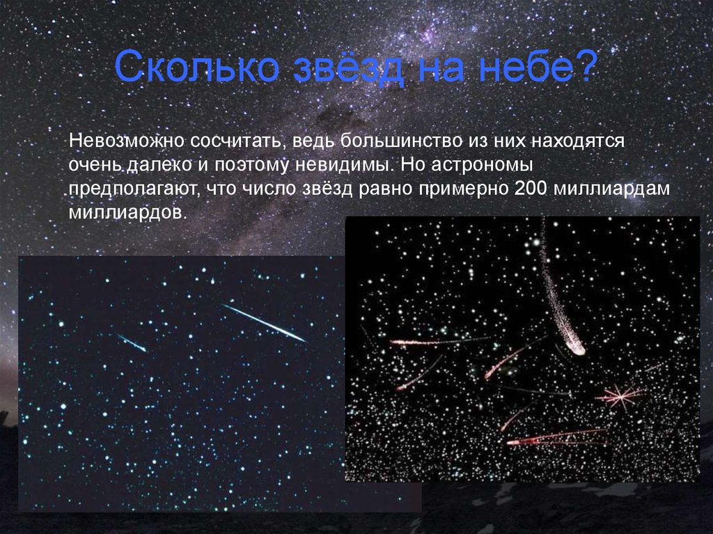 Сколько звезд можно увидеть невооруженным