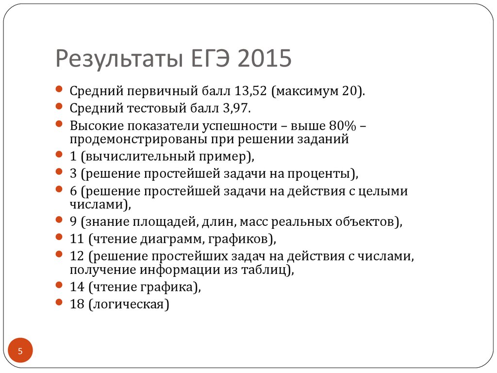 Первичные баллы за ЕГЭ по математике ( база) переводятся во вторичные... - Учеба