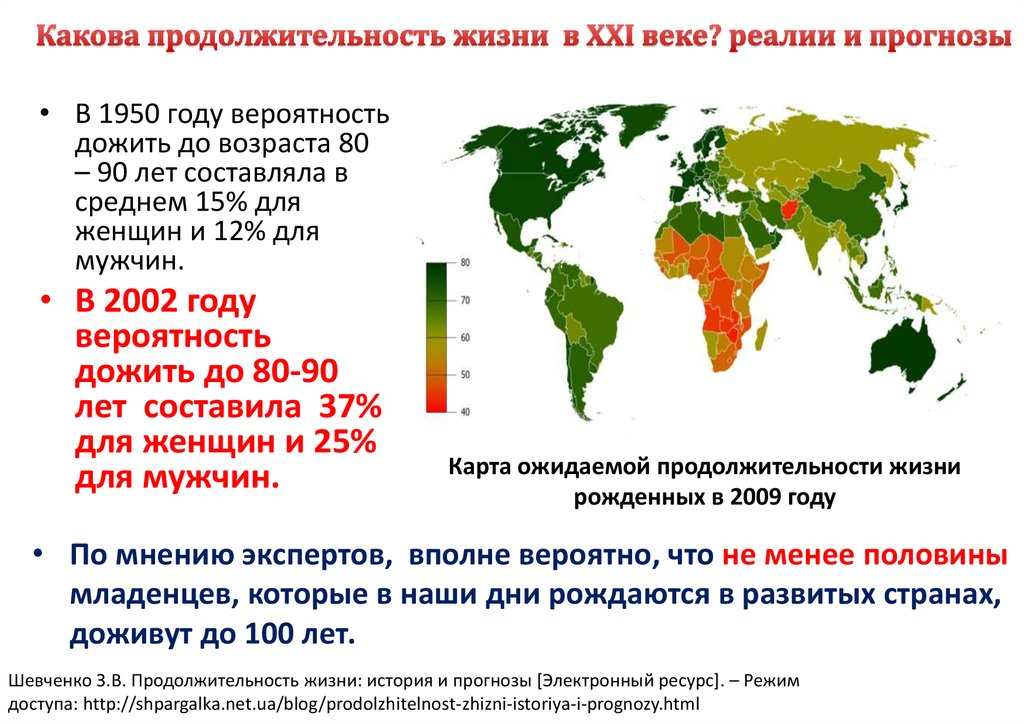 Сколько доживают до 80