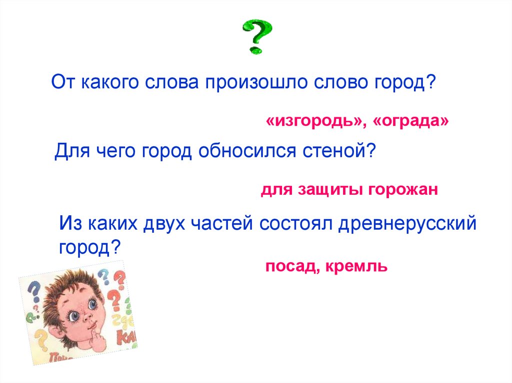 От какого слова произошло слово известный. Происхождение слова город. Город от какого слова произошло. От какого слова произошло слово город 4 класс. От какого слова произошло.