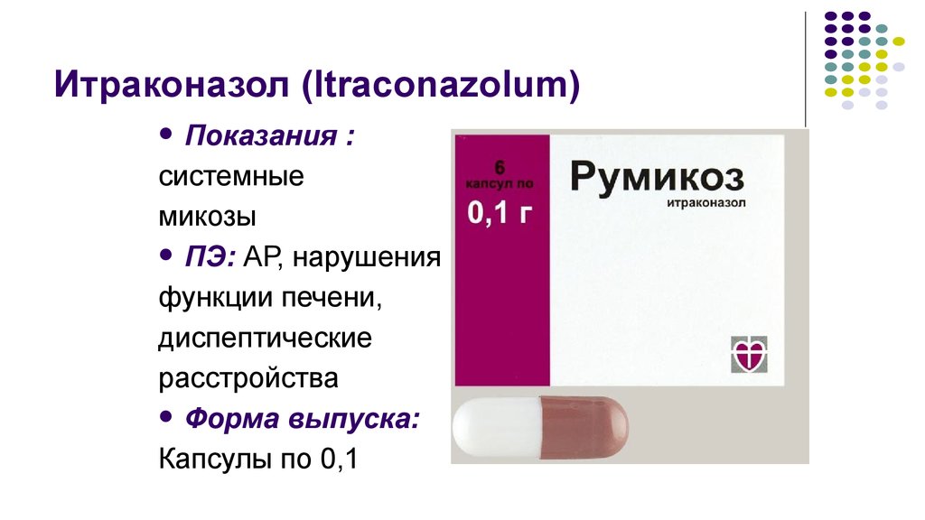 Итраконазол (Itraconazolum)