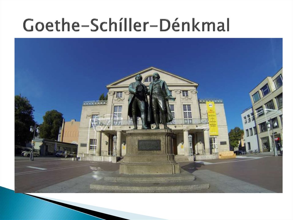Goethe-Schíller-Dénkmal