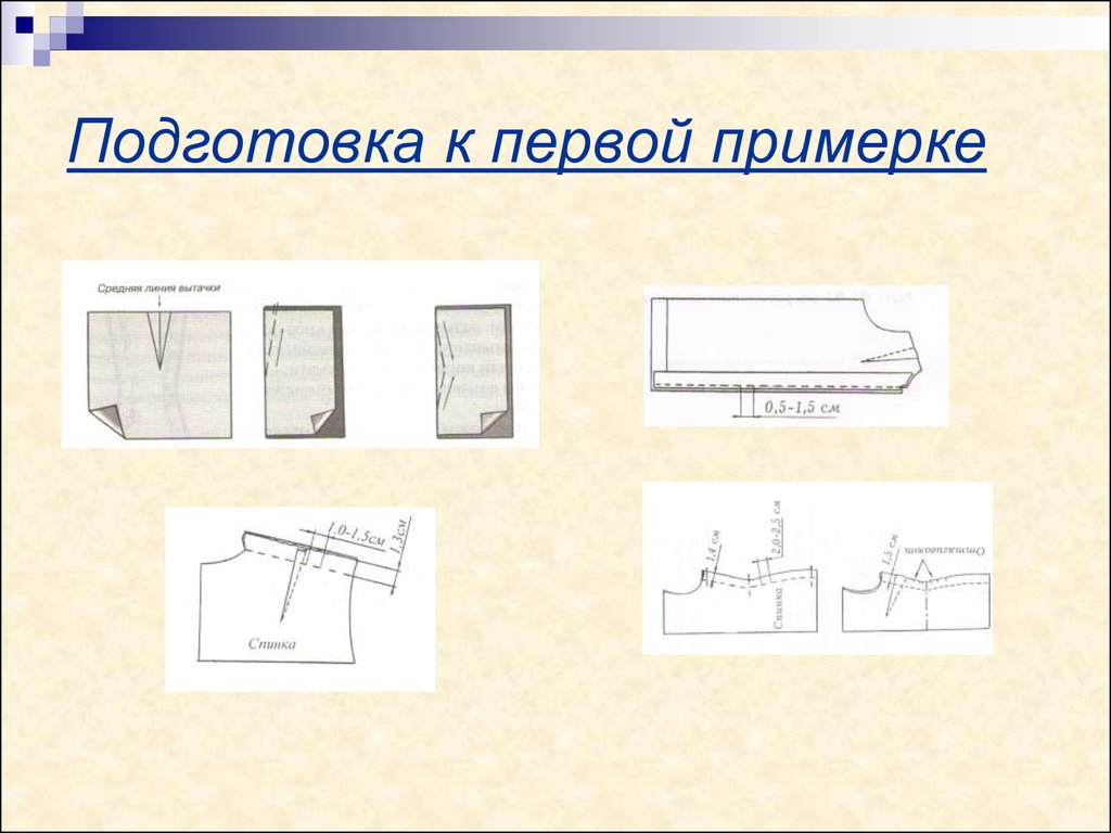 В изделие должны. Подготовка изделия к примерке. Скалывание и сметывание деталей кроя. Подготовка к примерке плечевого изделия. Подготовка изделия к первой примерке, сметывание.