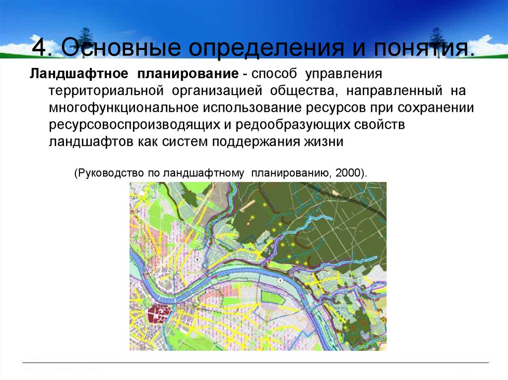 Определение территориальной