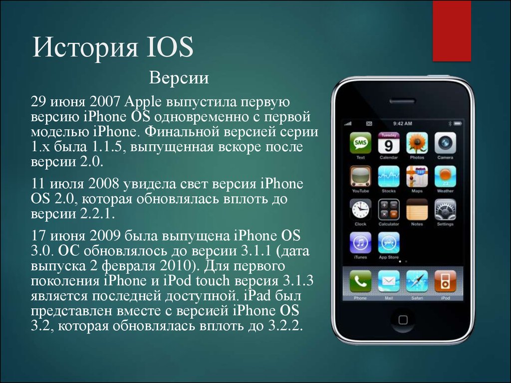 Презентация по теме сравнение мобильных платформ oc ios и андроид