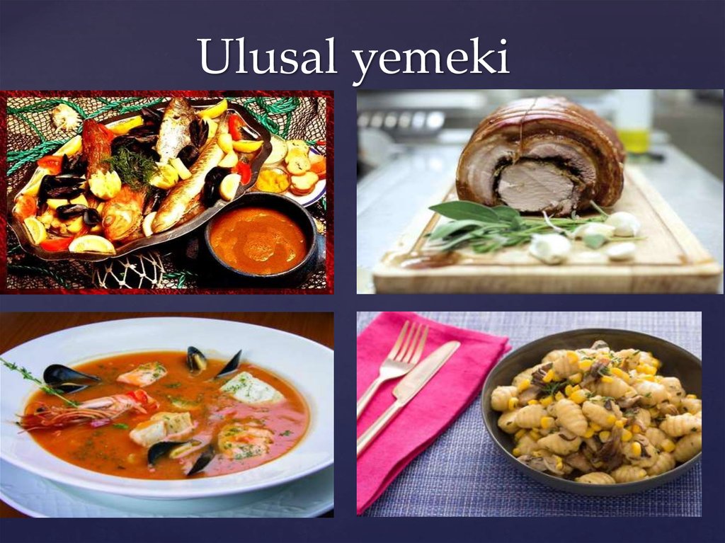 Ulusal yemeki