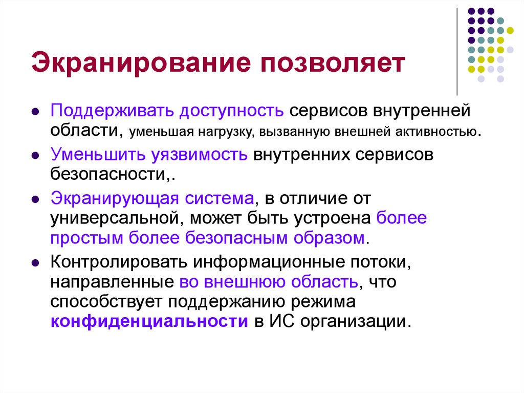 Внешне направленную. Экранирование в программировании. Экранирование информационная безопасность. Система экранирования. Экранирование это в информатике.