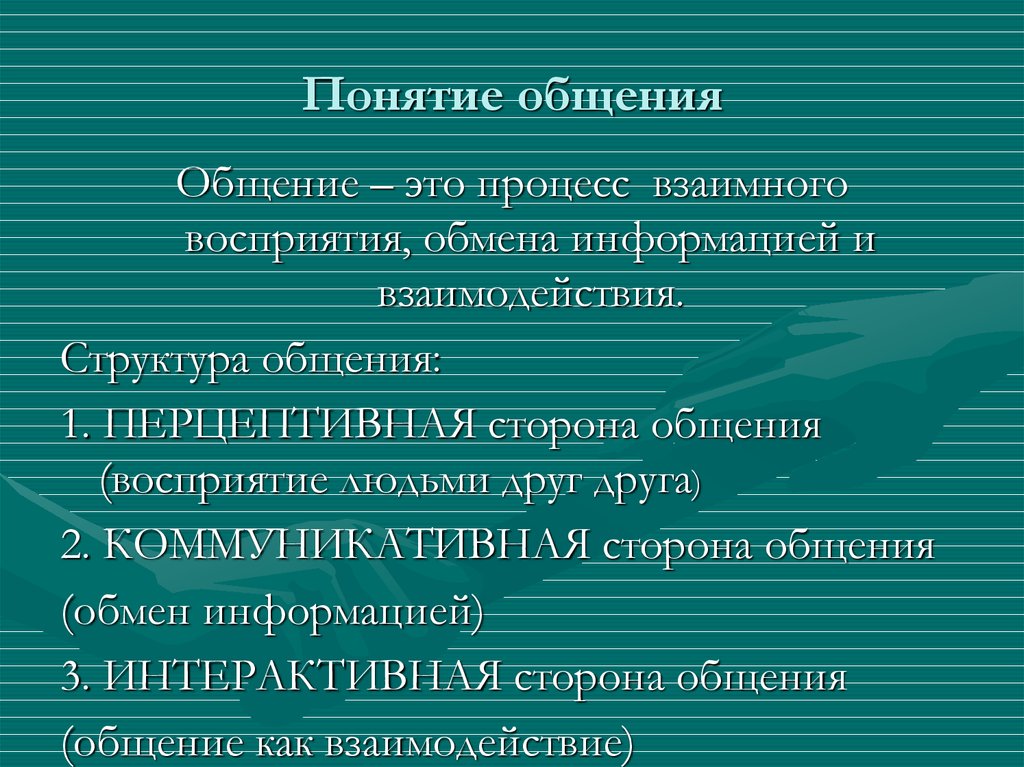 Психология презентация на тему общение