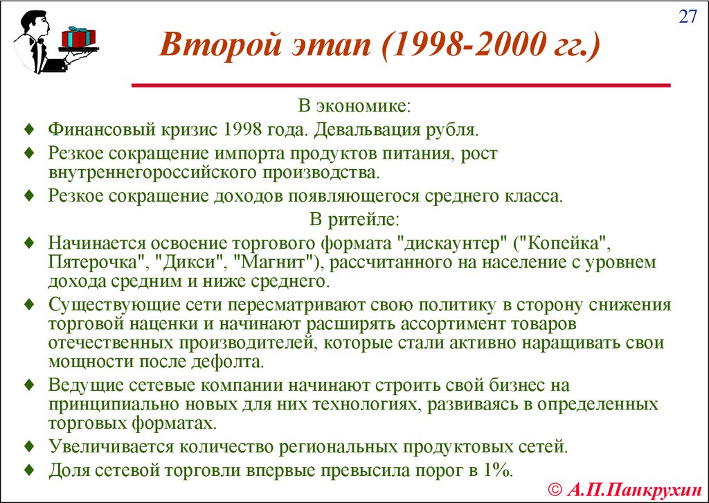 Кризис 1998 года презентация