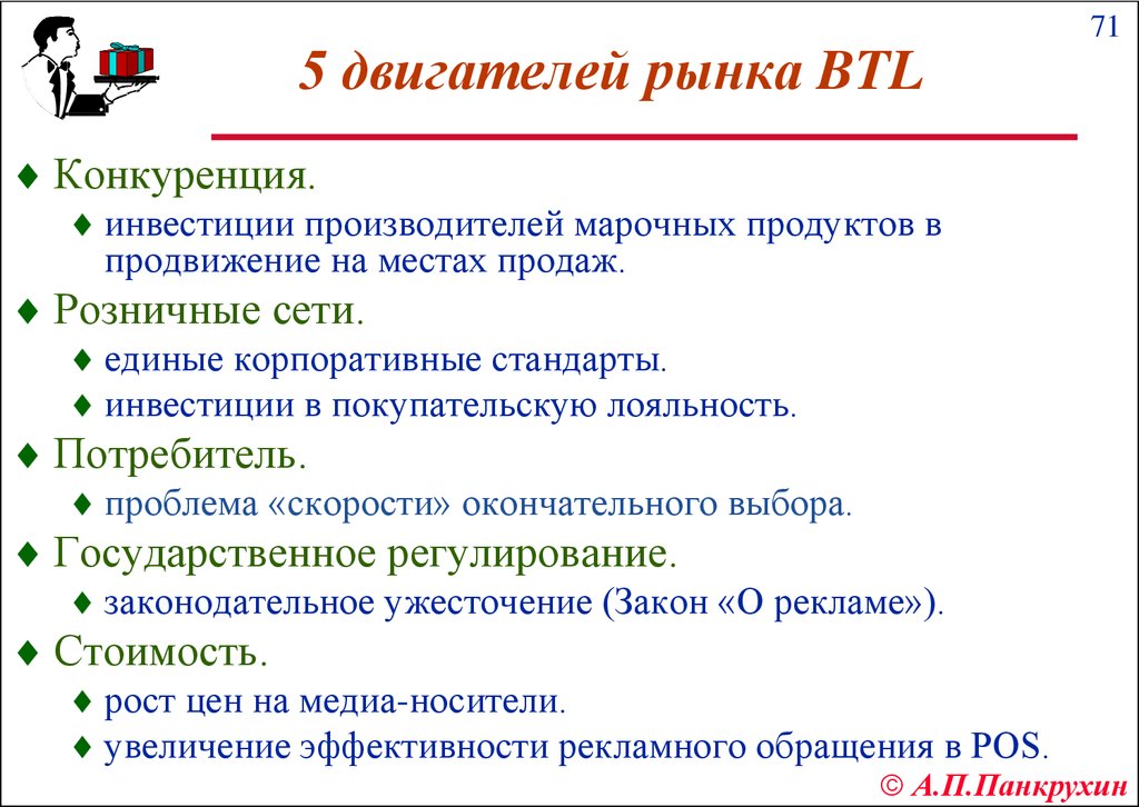Российский рынок рекламы и BTL-услуг