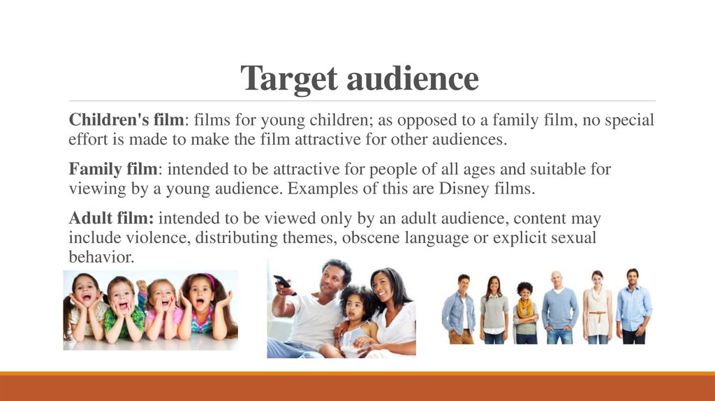 what are the different types of target audience