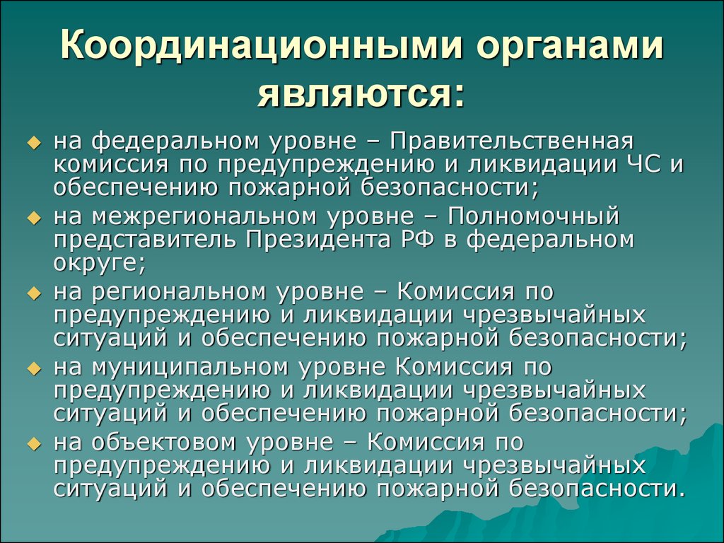 Органы единой системы. Координационными органами Единой системы являются. Координационные органы. Координирующий орган. Координационным органом на региональном уровне являются:.