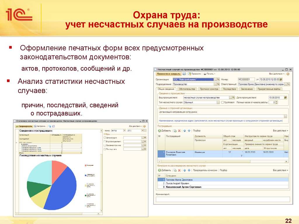 Охрана труда учет. Анализ несчастных случаев на производстве охрана труда. Охрана труда в бухгалтерии. 1с управление персоналом охрана труда. 1с управление персоналом охрана труда 7.2.