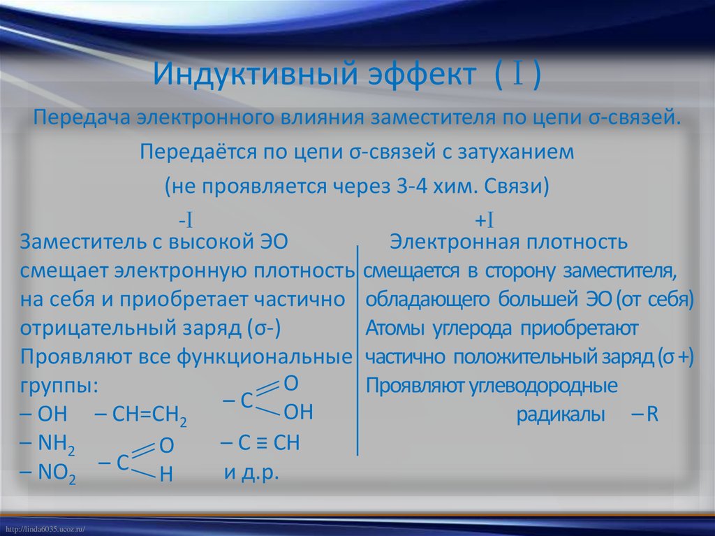 Индуктивный эффект