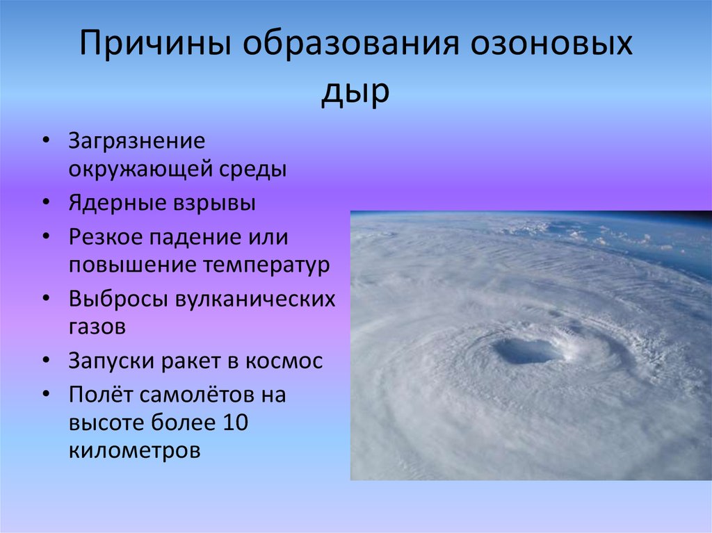 Озоновый слой необходимое условие существования живых организмов. Причины возникновения озоновых дыр. Причины возникновения озоновых дыр в атмосфере. Озоновые дыры причины. Почему появляются озоновые дыры.